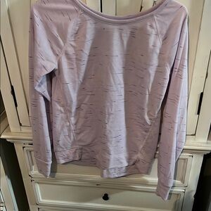 Athletic Works Relaxed Purple Long Sleeve Hoodie